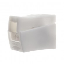 Строительно-монтажная клемма СМК 224-112 для светильника на 2 проводника (1,0-2,5)/(0,5-2,5) мм белая 07-2411  Rexant