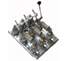 РПБ-6/П УХЛ3, 630А, , боковая смещённая рукоятка, правый привод, с ППН-39 630А, IP00, разъединитель-предохранитель (ЭТ)  ET521974  Электротехник