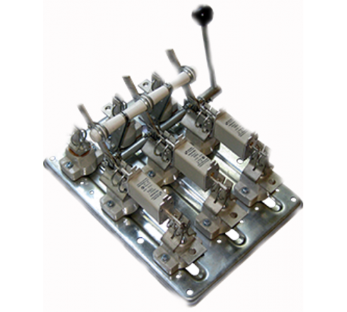 РПБ-16/Л УХЛ3, 1600А, боковая смещённая рукоятка, левый привод, с ППН-41 1600А, IP00, разъединитель-предохранитель (ЭТ)  ET547220  Электротехник