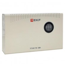 Стабилизатор напряжения электронный с возможностью настенного монтажа TITAN -TW-2000  stab-TW-2000 EKF