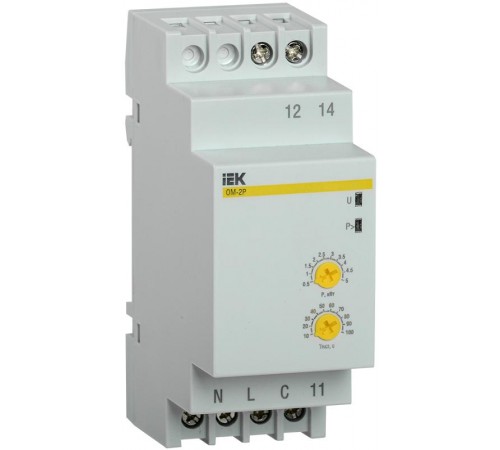 Ограничитель мощности ОМ-2P 16А 230В  MOM10-2-016  IEK