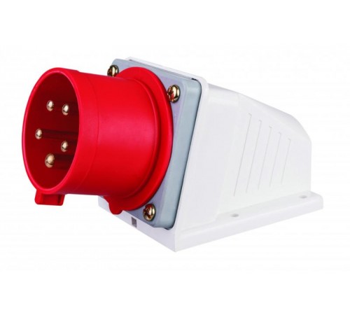 Вилка стац. 3Р+РЕ+N 32А 380В IP44 ВС-103  26162DEK  DEKraft