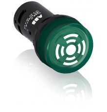 Зуммер CB1-600G с непрерывным сигналом, с подсветкой, зеленый, 24 В AC/DC1SFA619600R6002 ABB