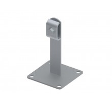 Держатель круглого проводника на пластине, гор. цинк, 394022  МД-022-ГЦ   Ostec