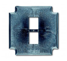 1713 Цоколь для монтажной коробки скрытой установки 1705 U-101, для 2-модульных разъемов Jack 0210 и 0211  1764-0-0257  2CKA001764A0257  ABB