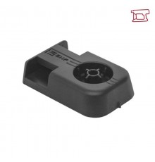 Площадка под стяжку для прямого монтажа черная (100 шт) PROxima  pdm-b  EKF