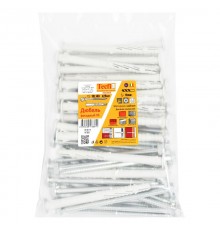 Дюбель фасад. с шурупом шест.гол. с шлицем TORX прессшайба 10x140 (25 шт) - пакет  147651  Tecfi