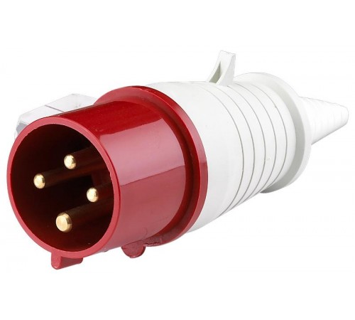 Вилка переносная 025 3Р+РЕ+N 32А 380В IP44 ВП-102   26006DEK  DEKraft