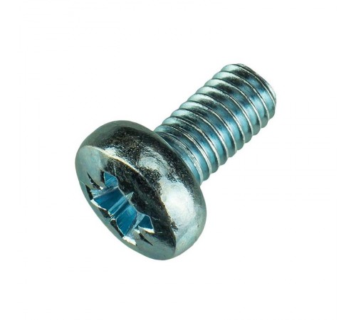 Винт DIN7985 с полукруглой головкой оцинк. М3х8 (20 шт) - пакет ( 0,018 кг)  103007  Tech-KREP