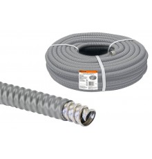 Металлорукав в ПВХ-изоляции Р3-Ц-П 22 серый без протяжки (50м)  SQ0407-0422  TDM