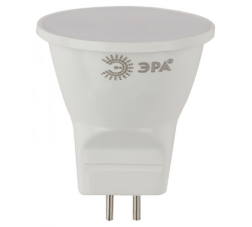 Лампа светодиодная  MR11-4W-827-GU4 (диод, софит, 4Вт, тепл, GU4) (10/100/8000)  Б0049065  ЭРА