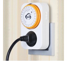 TMH-M-1 16A x1 IP20 Белый розетка-таймер  a026134  Elektrostandard