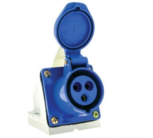 Розетка стационарная наружная 113 2Р+РЕ 16А 220В IP44 EKF PROxima  ps-113-16-220  EKF