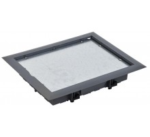 PRIMER Лючок напольный ONFLOOR закрытый (глухая крышка)   PM-LN10-00-K03  IEK