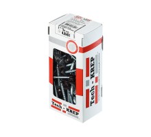 Саморез КР св. 4,8х51 RAL-8017 (шоколад. корич) (60 шт) - коробка ( 0,45 кг)  125559  Tech-KREP