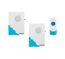 Беспроводной дверной звонок с двумя вызывными панелями кнопка IP 44 RX-5  73-0050  REXANT