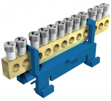Клемма защитного провода синяя 12x16 мм2  2054086  OBO Bettermann