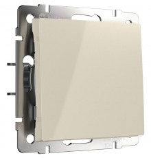 W1110003/ Электроустановочные изделия - Выключатель одноклавишный (слоновая кость) a051464 Werkel
