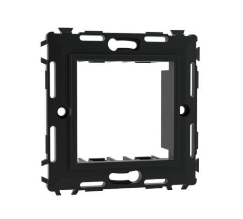 Brava черный Каркас одноместный без лапок без лапок С/У 2 мод  75023N  DKC