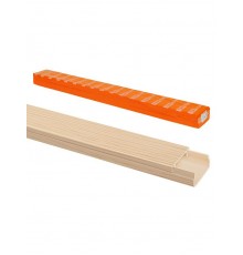 Кабель-канал 20х10 (2 м = 1 шт) "ЭКО" 3D сосна  SQ0402-2304  TDM