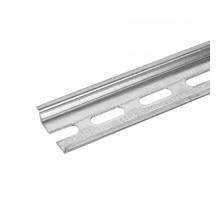 DIN-рейка L-300 мм перфорированная оцинкованная (0,8 мм) (10 шт/уп)  PR08.25055  Промрукав