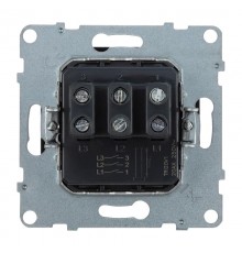 SUNO Выключатель трехклавишный 20АХ 250В. Винтовые зажимы. Цвет "Антрацит"  721403  Legrand