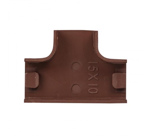 Угол T-образный (15х10) (4 шт) Plast EKF PROxima  под темное деревоtchd-15-10x4EKF