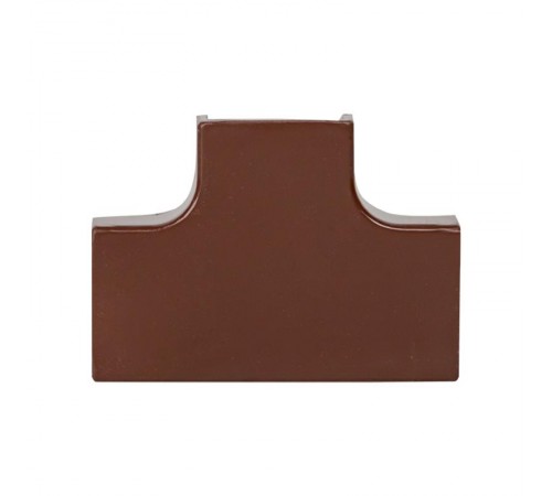 Угол T-образный (15х10) (4 шт) Plast EKF PROxima  под темное деревоtchd-15-10x4EKF