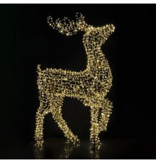Фигура объемная Северный олень 300х200 см, 3000 LED, IP65, цвет свечения теплый белый  501-235  NEON-NIGHT
