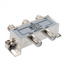 ДЕЛИТЕЛЬ  ТВ  х 4 под F разъём 5-1000 МГц  05-6003  REXANT