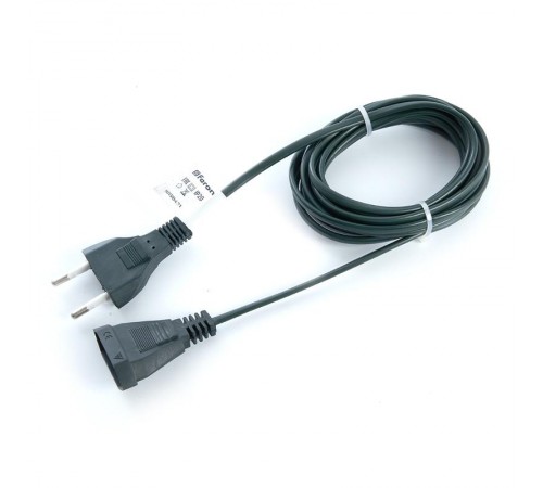 Сетевой шнур для гирлянд 3м, 2*0,5мм2, зеленый, DM303  41660  FERON