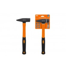 Молоток слесарный, 600 гр, кованый, с прорезиненной фиберглассовой рукояткой "Алмаз"  SQ1036-0104  TDM