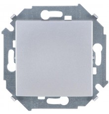 Simon 15 Алюминий Выключатель 1-кл проходной с 3-х мест (перекрёстный), 16А 250В, винт. зажим  1591251-033  Simon
