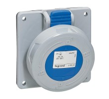 Встраиваемая розетка - P17 Tempra Pro - IP 66/67 - 200/250 В~ - 32 A - 3К+З  555485  Legrand