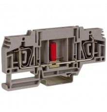 HSCB.6GR, тестовый с разъединителем, серый , 6 кв.мм  ZHB200GR  DKC