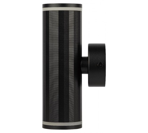 Декоративная подсветка WL45 BK MR16 GU10 12Вт черный IP20 для интерьера, стен  Б0058494  ЭРА