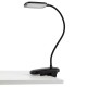 Настольный светильник  NLED-525-6W-BK светодиодный аккумуляторный на прищепке черный  Б0068549  ЭРА