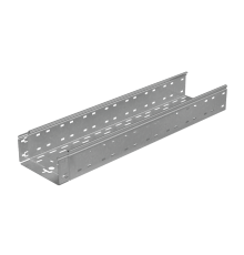 Лоток перф. 100х200х1,0 L6000 мм "Быстрый монтаж ПЛЮС" HD  LPplus100-200-1.0-6000 HD  КМ - профиль