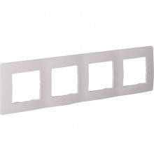 Etika Белый Рамка 4-ая  672504  Legrand