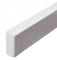 Заглушка для плинтусного короба 100х40 мм белый(розница, 1 шт в пакете)  AIR10045R  DKC