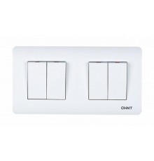 4-клавишный выключатель 10А 250В  715398  CHINT