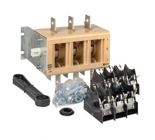 Выключатель-разъединитель ВР32У-37А71220 400А, 2 направления с д/г камерами, несъемная левая/правая рукоятка EKF MAXima PROxima  uvr32-37a71220  EKF