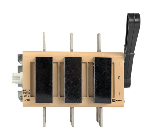 Выключатель-разъединитель ВР32У-37А71220 400А, 2 направления с д/г камерами, несъемная левая/правая рукоятка EKF MAXima PROxima  uvr32-37a71220  EKF