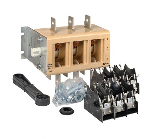 Выключатель-разъединитель ВР32У-37А71220 400А, 2 направления с д/г камерами, несъемная левая/правая рукоятка EKF MAXima PROxima  uvr32-37a71220  EKF