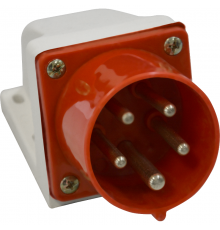Вилка 525-32А-6h-380AC-3P+PE+N-IP44  241218  КЭАЗ