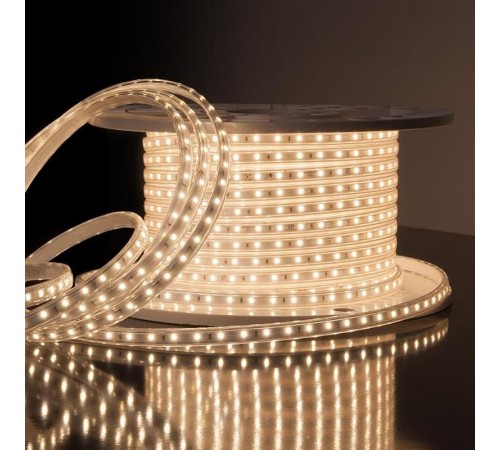 Лента светодиодная LS010 220V 9,6W 60Led 2835 IP65, 50 м, белая, без проводов  a041108  Elektrostandard