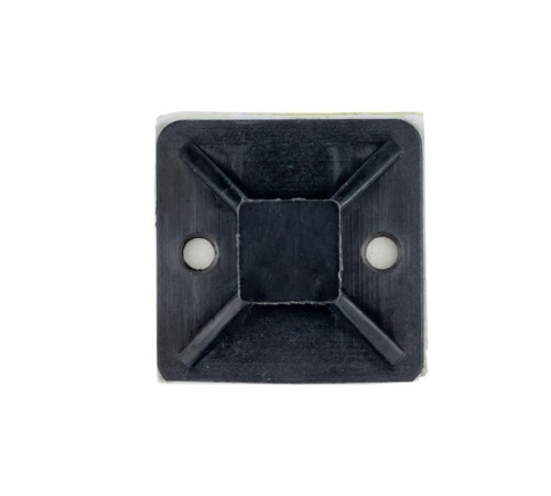 Площадка самоклеящаяся (30х30мм.) черная (100шт.)  plc-30x30-b  EKF