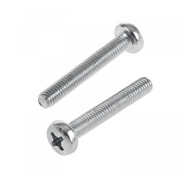 Винт DIN7985 с полукруглой головкой оцинк. M8х50 (6 шт) - пакет ( 0,137 кг)  112247  Tech-KREP