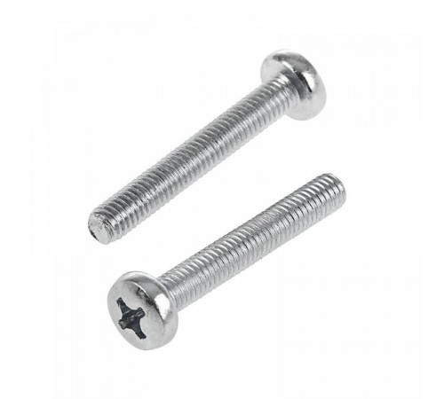 Винт DIN7985 с полукруглой головкой оцинк. M8х50 (6 шт) - пакет ( 0,137 кг)  112247  Tech-KREP