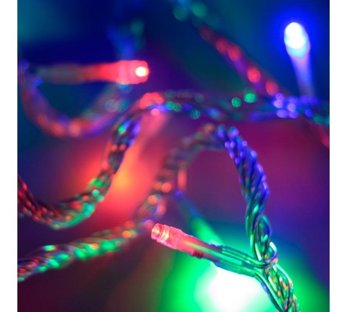 Светодиодная гирлянда ARD-STRING-HOME-5000-CLEAR-50LED-LIVE RGB (230V, 3.5W)  025763  Arlight